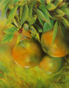 oil painting by Jo Galang titled Nature's Bounty