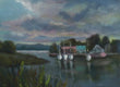 Original art for sale at UGallery.com | We'll Sail Tomorrow by Joanie Ford | $275 | oil painting | 10' h x 8' w | thumbnail 4