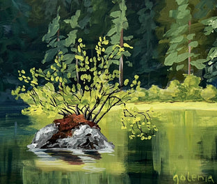 Adirondack Magic by JoAnn Golenia |   Closeup View of Artwork 