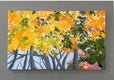 Original art for sale at UGallery.com | Beech Trees and Friend by JoAnn Golenia | $1,125 | acrylic painting | 18' h x 30' w | thumbnail 3