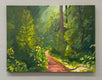 Original art for sale at UGallery.com | Take Me Along by JoAnn Golenia | $950 | acrylic painting | 18' h x 24' w | thumbnail 3