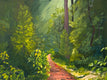 Original art for sale at UGallery.com | Take Me Along by JoAnn Golenia | $950 | acrylic painting | 18' h x 24' w | thumbnail 1