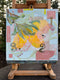 Original art for sale at UGallery.com | Three Lemons by Jodi Dann | $475 | mixed media artwork | 12' h x 12' w | thumbnail 3