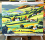 Original art for sale at UGallery.com | Over Hill and Dale by John Jaster | $900 | acrylic painting | 18' h x 24' w | thumbnail 3