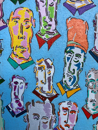 All the Kin Folk by John McCabe |   Closeup View of Artwork 