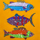 Original art for sale at UGallery.com | Fishing Trip by John McCabe | $450 | acrylic painting | 12' h x 12' w | thumbnail 1