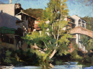 Along the River in Estella, Spain by Jonelle Summerfield |  Artwork Main Image 