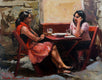 Original art for sale at UGallery.com | Tapas Night in Seville III by Jonelle Summerfield | $575 | oil painting | 11' h x 14' w | thumbnail 1