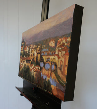 View of Florence by Jonelle Summerfield |  Side View of Artwork 