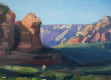 Original art for sale at UGallery.com | View of Sedona by Jonelle Summerfield | $525 | oil painting | 8' h x 10' w | thumbnail 4