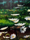 Original art for sale at UGallery.com | Daisies by Jose Luis Bermudez | $5,500 | oil painting | 48' h x 60' w | thumbnail 4