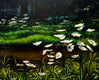 Original art for sale at UGallery.com | Daisies by Jose Luis Bermudez | $5,500 | oil painting | 48' h x 60' w | thumbnail 1