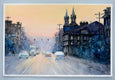 Original art for sale at UGallery.com | Evening Light 2 by Judy Mudd | $1,500 | watercolor painting | 15' h x 22' w | thumbnail 3