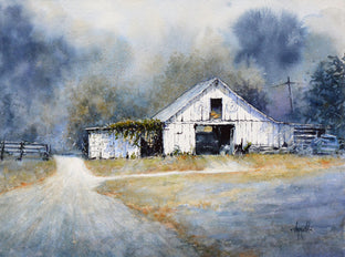 The White Barn by Judy Mudd |  Artwork Main Image 