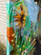 Original art for sale at UGallery.com | Sunflowers. 1 by Julia Hacker | $3,650 | acrylic painting | 30' h x 56' w | thumbnail 2