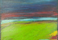 Original art for sale at UGallery.com | Twilight Field by Kajal Zaveri | $375 | acrylic painting | 12' h x 12' w | thumbnail 4