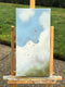 Original art for sale at UGallery.com | Passing By by Karen Barton | $725 | acrylic painting | 16' h x 8' w | thumbnail 3