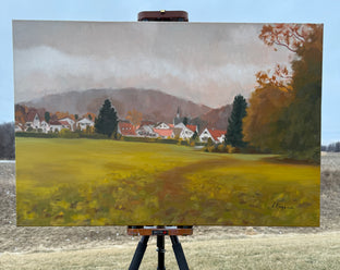 A German Village by Karen d’Angeac Mihm |  Context View of Artwork 