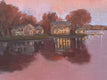 Original art for sale at UGallery.com | Evening on the Lake by Karen d’Angeac Mihm | $800 | oil painting | 16' h x 20' w | thumbnail 4