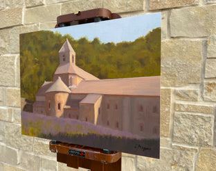 The Abbey by Karen d’Angeac Mihm |  Side View of Artwork 