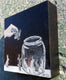 Original art for sale at UGallery.com | For Safe Keeping by Kat Silver | $275 | acrylic painting | 6' h x 6' w | thumbnail 2