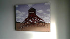 Original art for sale at UGallery.com | Putting Down Roots by Kat Silver | $900 | acrylic painting | 24' h x 18' w | thumbnail 3