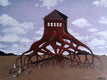 Original art for sale at UGallery.com | Putting Down Roots by Kat Silver | $900 | acrylic painting | 24' h x 18' w | thumbnail 1