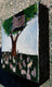 Original art for sale at UGallery.com | Vantage Point by Kat Silver | $250 | acrylic painting | 6' h x 6' w | thumbnail 2
