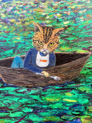 Bon Appetite by Kat Silver |   Closeup View of Artwork 