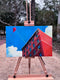 Original art for sale at UGallery.com | City Kid by Keith Thomson | $2,500 | mixed media artwork | 16' h x 24' w | thumbnail 3