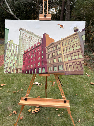 Large Bird in the Flatiron District by Keith Thomson |  Context View of Artwork 