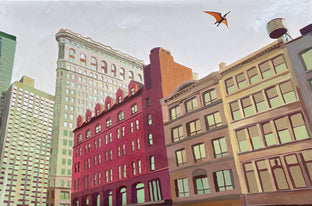 Large Bird in the Flatiron District by Keith Thomson |  Artwork Main Image 