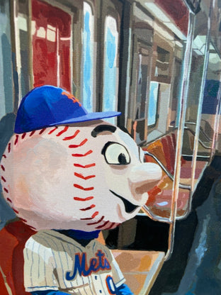 Out to the Ballgame by Keith Thomson |   Closeup View of Artwork 