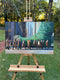 Original art for sale at UGallery.com | Pedestrians by Keith Thomson | $3,200 | oil painting | 20' h x 30' w | thumbnail 3