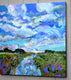 Original art for sale at UGallery.com | Cloud Puffs 1 by Kip Decker | $3,200 | acrylic painting | 36' h x 36' w | thumbnail 2