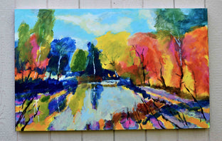 River Trail by Kip Decker |  Context View of Artwork 