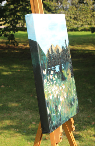 In the Fields of Our Memory by Kristina Ingvarsson |  Side View of Artwork 