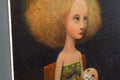 Original art for sale at UGallery.com | Mother with Child by Krzysztof Iwin | $1,750 | acrylic painting | 15.75' h x 11.81' w | thumbnail 2