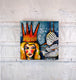 Original art for sale at UGallery.com | Advice by Lee Smith | $600 | mixed media artwork | 16' h x 16' w | thumbnail 3