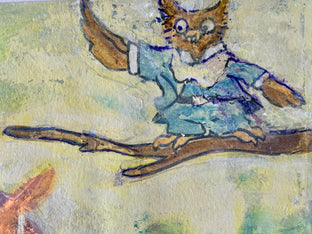 No Holding Horses by Libby Ramage |   Closeup View of Artwork 