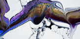 Original art for sale at UGallery.com | Purple People Eater by Linda McCord | $1,725 | acrylic painting | 15' h x 30' w | thumbnail 1