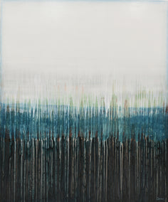acrylic painting by Lisa Carney titled Morning Kiss