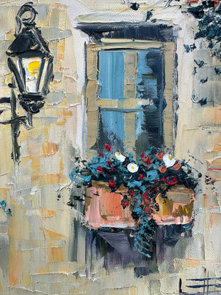 A Window to Italy by Lisa Elley |   Closeup View of Artwork 