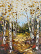 Original art for sale at UGallery.com | Autumn Glow by Lisa Elley | $525 | oil painting | 18' h x 14' w | thumbnail 1