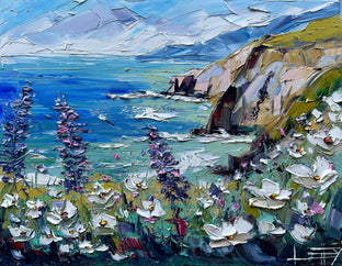 Azure and Blooms by Lisa Elley |  Artwork Main Image 