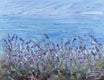 Original art for sale at UGallery.com | Capitola Shores by Lisa Elley | $425 | oil painting | 11' h x 14' w | thumbnail 1