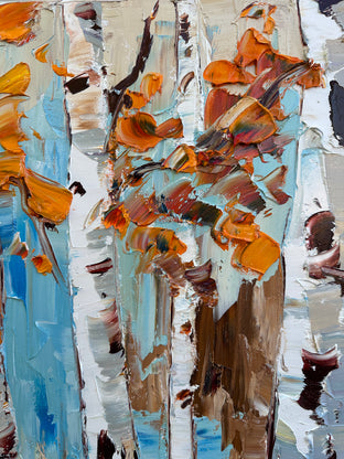 Effervescence of Fall by Lisa Elley |   Closeup View of Artwork 