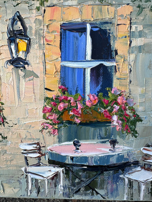 Garden of Italy by Lisa Elley |   Closeup View of Artwork 