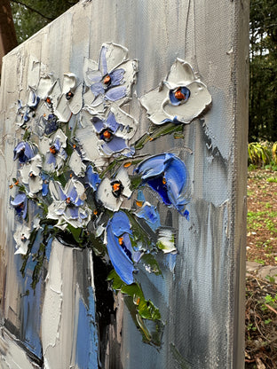 Grace of the Garden by Lisa Elley |  Side View of Artwork 