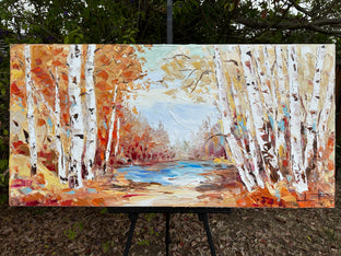 Whispers of Fall by Lisa Elley |  Context View of Artwork 